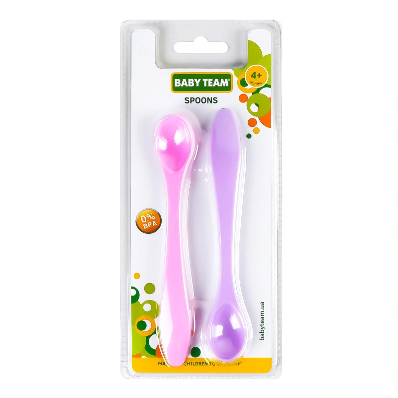 Ложечки для годування для дітей від 4міс Baby Team 2шт