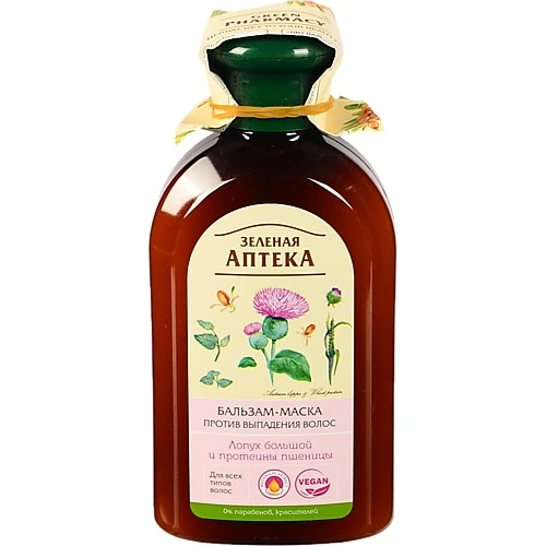 Бальзам Зелена аптека 300мл від віпадіння волосся