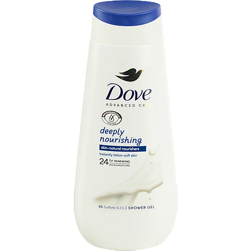 Гель д.душу Dove 225мл Глибоке живлення зволоження
