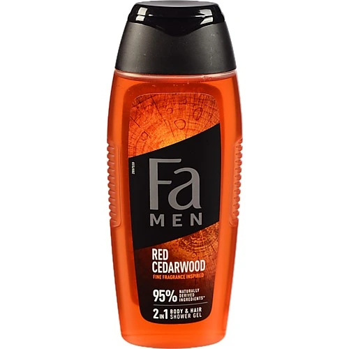 Гель для душу Fa Men 2в1 з ароматом червоного кедра 400 мл