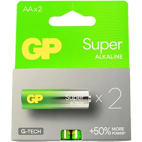 Батарейки AA LR6 GP15AETA21-2GSB2 Super Alkaline GP 2шт