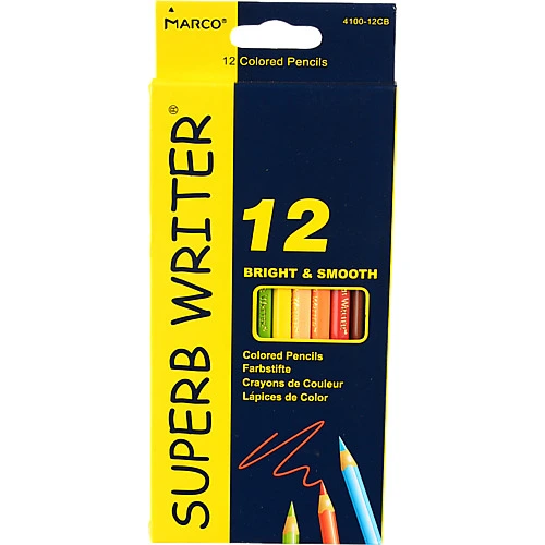 яОлівці кольорові Marco. 12кол. 4100-12CB.1 12 240 шт уп