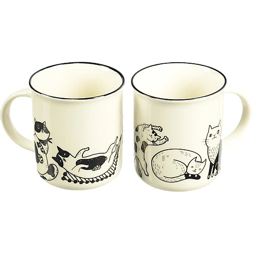 Чашка керамічна тип 33 9*11см асортимент