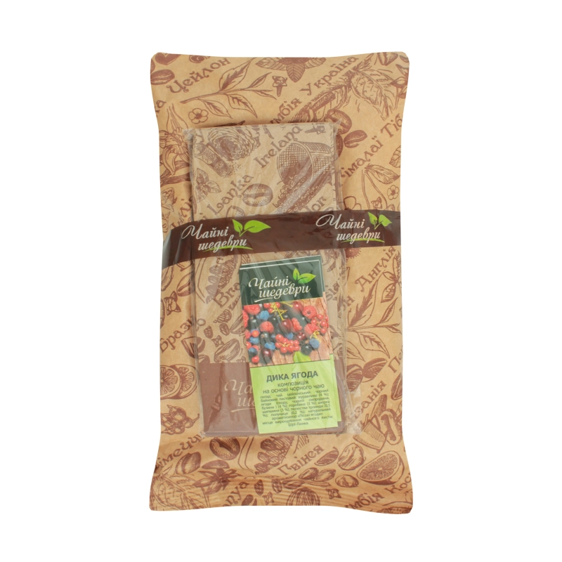 Чай композиція на основі чорного чаю Дика ягода Чайні шедеври кг