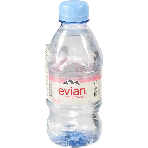 Вода мінеральна негазована Evian п/пл 0.33л