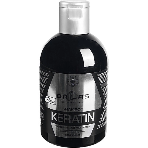 Шампунь Dallas 1л кератин молочний протеїн