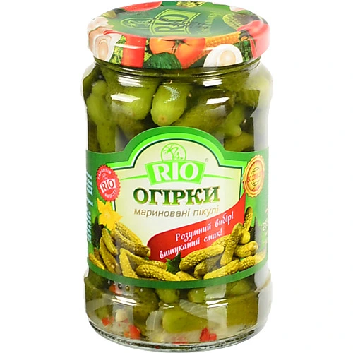 Огірки мариновані Пікулі Rio с/б 255г