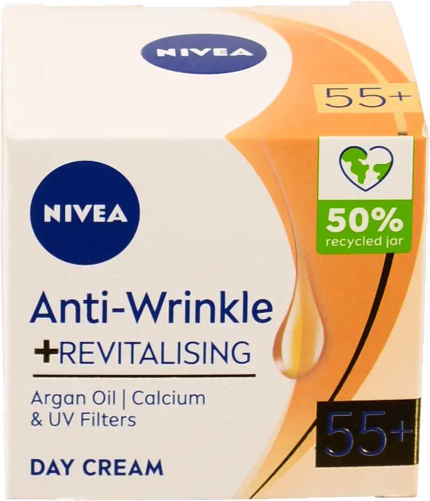 Крем для обличчя денний SPF15 55+ Anti-Wrinkle Revitalizing Nivea 50мл