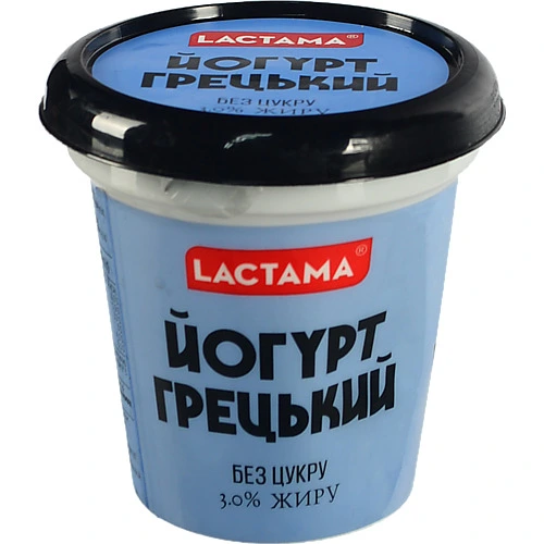 Йогурт Лактама 200г 3 грецький ст.