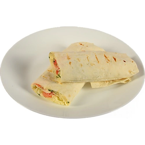 Сир в лаваші з помідорами та зеленню