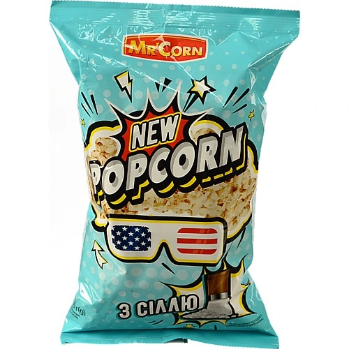 Попкорн MrCorn 70г сіль