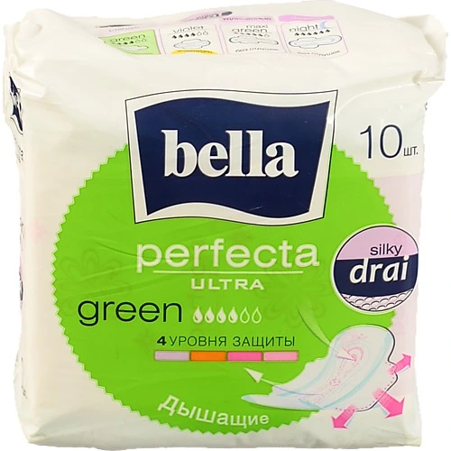 Прокладки Белла перфекті грін драй