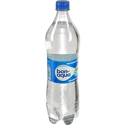 Вода мінеральна сильногазована BonAqua 1л