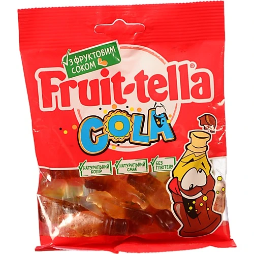 Мармелад жувальний Cola Fruit-tella м/у 90г