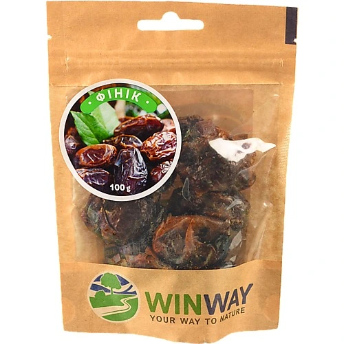 Фініки Winway 100г з кісточкою