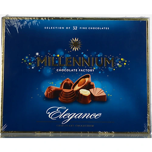 Цукерки шоколадні молочні Elegance Classic Millennium к/у 285г