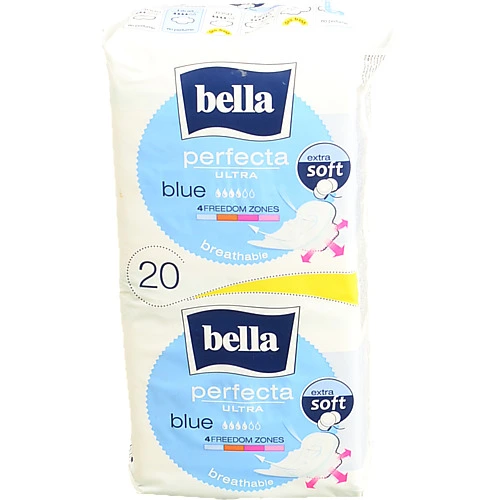 Прокладки Белла перфект блю екстра софт 2х10