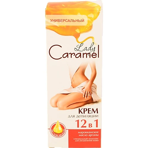Крем д.депiляцiї Caramel 200мл 12в1