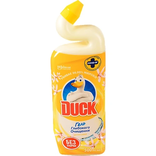 Гель глибокого очищення по догляду за унітазами Цитрусовий Duck 900мл