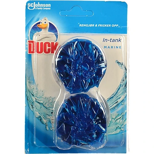 Засіб для очищення для зливного бачка Морський Таблетка чистоти Duck 2х50г