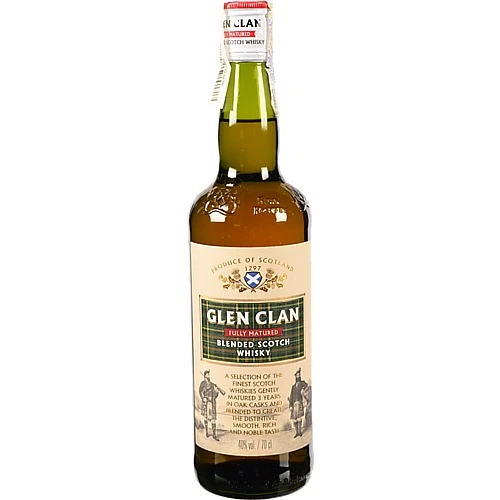 Віскі Glen Clan 0.7л blended scotch 40%