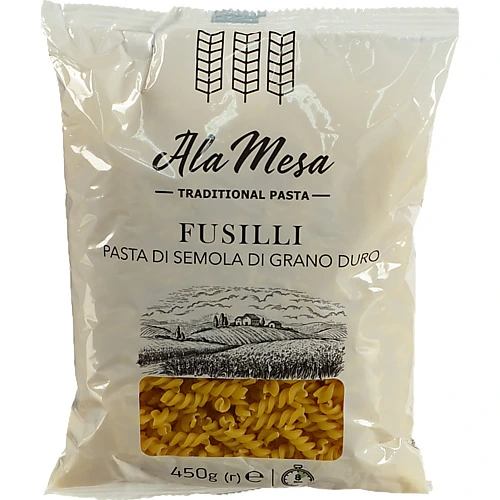 Макарони Ala Mesa 450г фузіллі твердих сортів