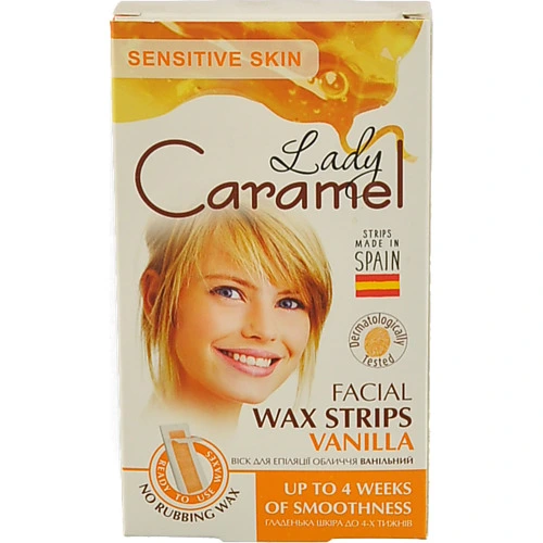 Віск д.депіляції Caramel 12шт лица ванільного