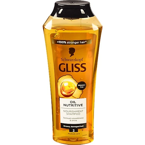 Шампунь для волосся живильний Oil Nutritive Gliss 250мл