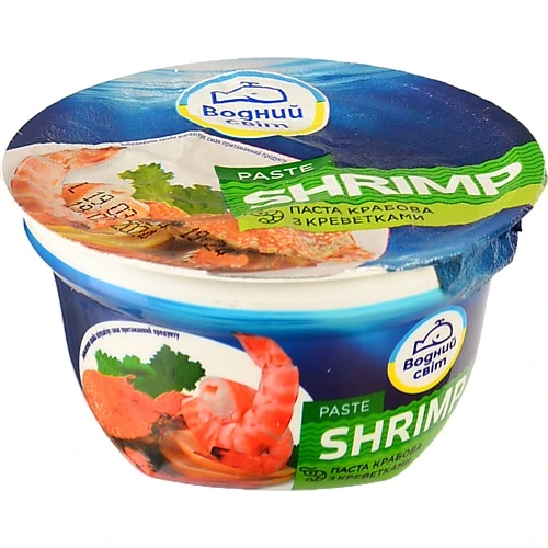 Паста крабова з креветками Водний світ 140г