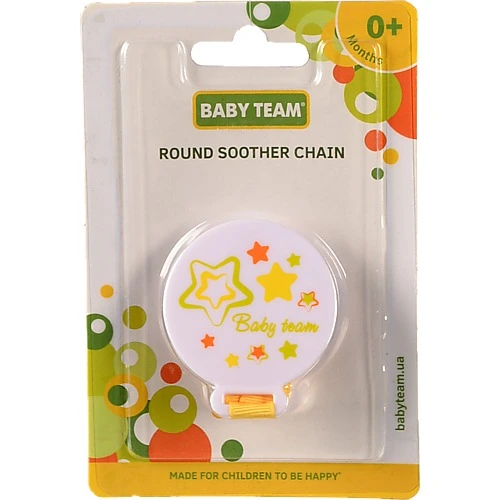 Ланцюжок д.пустушкі Baby Team джунглi