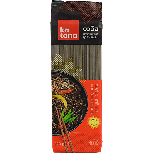 Локшина гречана Соба Katana м/у 220г