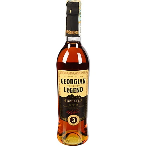 Коньяк Шабо Georgian Legend 3 зірки 0.5л