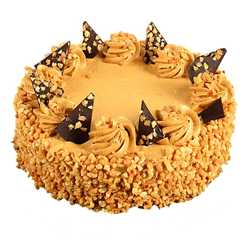 Торт карамельно-горіховий