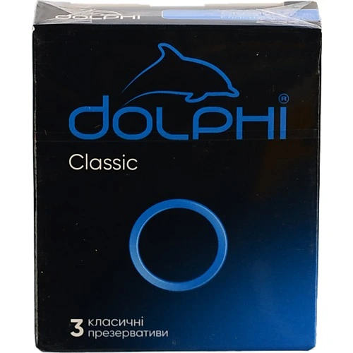 Презервативи Dolphi Classic, 3 шт.