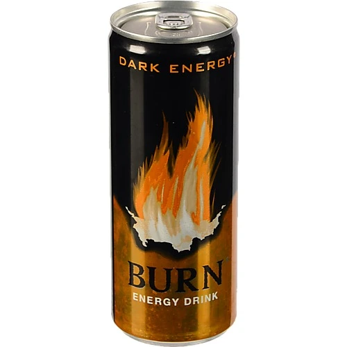 Напій енергетичний безалкогольний сильногазований Dark energy Burn з/б 250мл