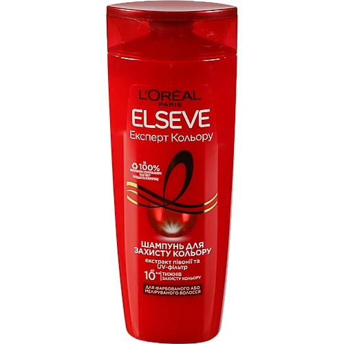 Шампунь Elseve 400мл колір блиск д.фарб мелір