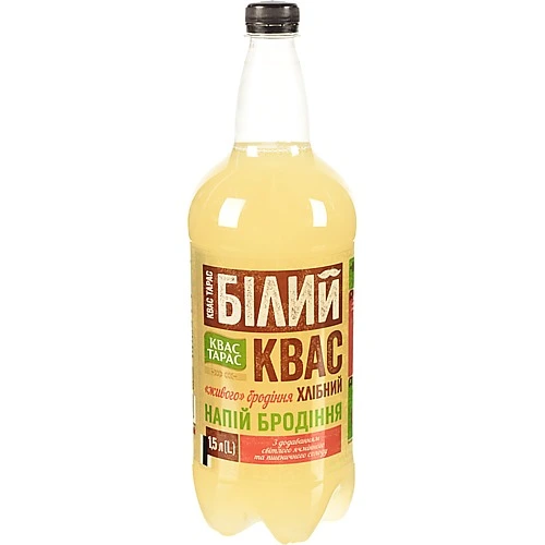 Білий хлібний квас Тарас 1.5л