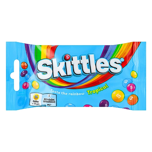 Драже Skittles 38г tropical