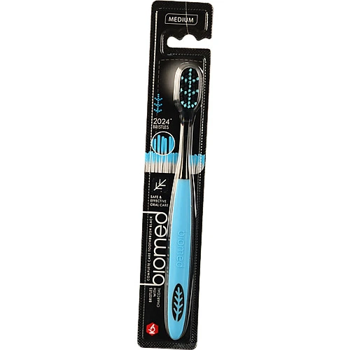 Щітка зубна комплексна Medium Black Biomed 1шт