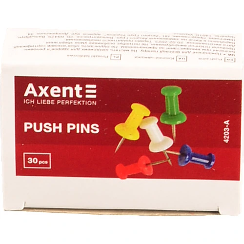 Кнопки Axent 30шт гвоздик кільк.
