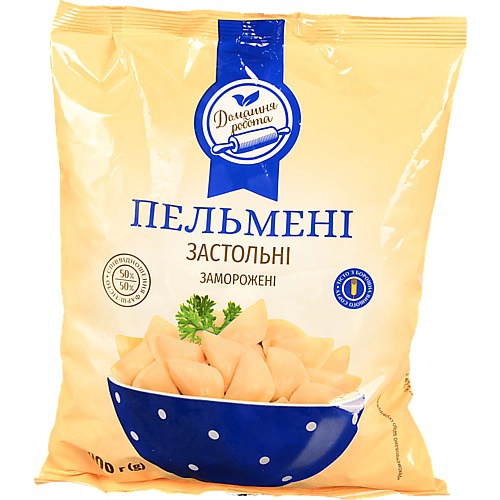 Пельмені Застольні Домашня робота м/у 900г