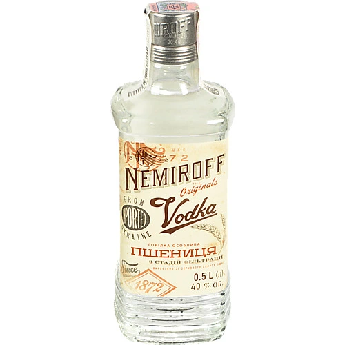 Горілка Nemiroff Originals Пшениця 0.5л