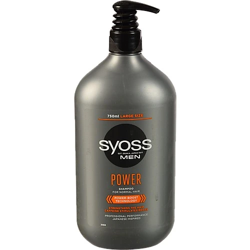 Шампунь Syoss 750мл men power