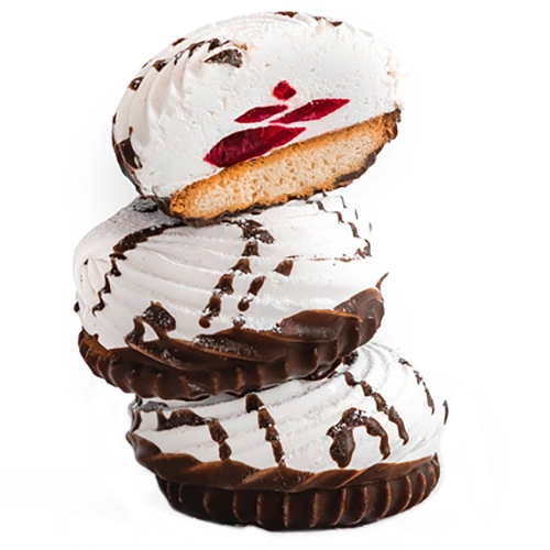 Зефiр Родина печиво смородина глазур