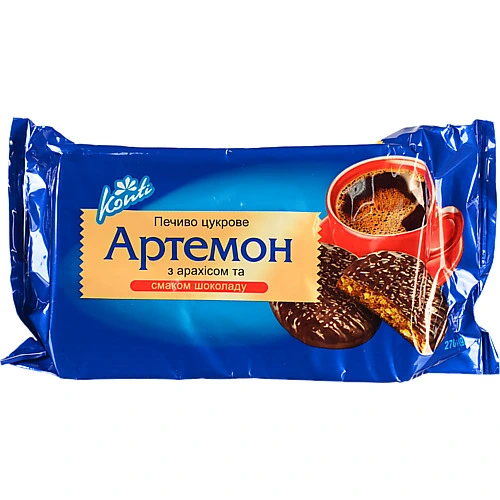 Печиво цукрове Артемон Кonti м/у 270г