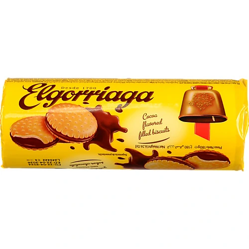 Печиво Elgorriaga 180г шоколад