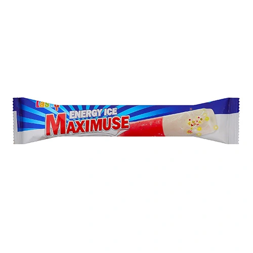 Морозиво Ласка 95г Maximuse енер.напій лісові ягоди карамель ескімо