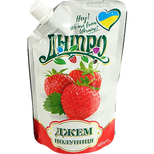 Джем Dnipro 250г полуниця  д.п