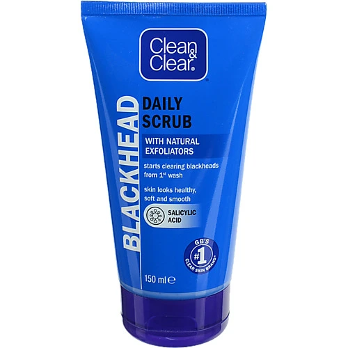 Скраб очищаючий від чорних крапок щоденний Clean&Clear 150мл