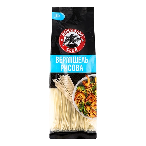 Вермішель Хоккайдо Клуб 150г рисова
